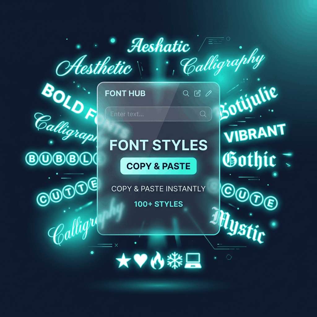 How to copy and paste fonts - step by step visual guide